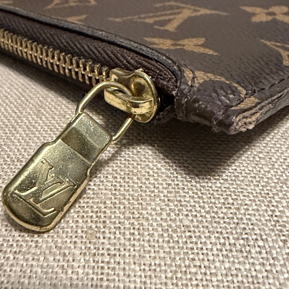 Louis Vuitton Monogram Large Neverfull Pochette/Wristlet SEE DESCRIPTION - Picture 8 of 14